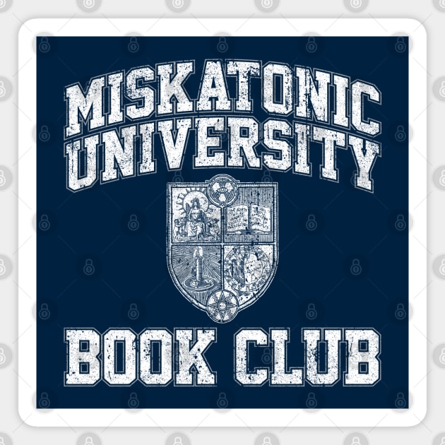 Miskatonic University Book Club Magnet by huckblade